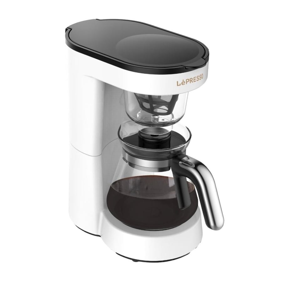 ماكينة تحضير القهوة ليبرسو Drip Coffee Machine 0.75L - أبيض