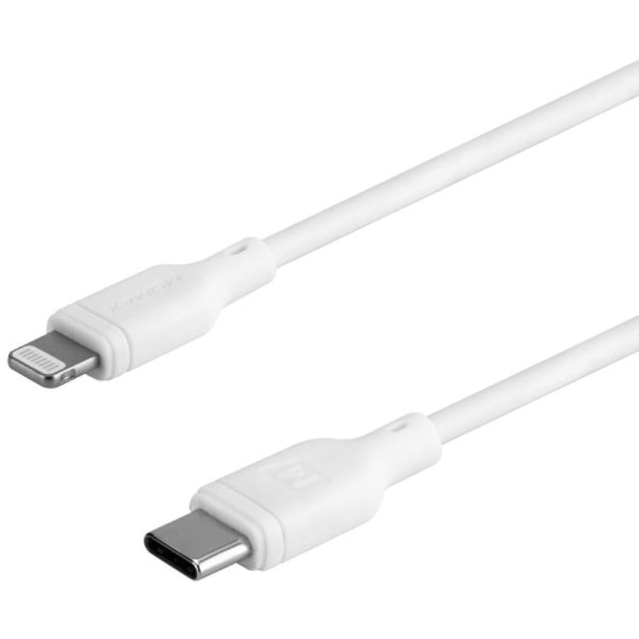 سلك شاحن موماكس زيرو Type-C الى ايفون بطول 1.2 م - ابيض
