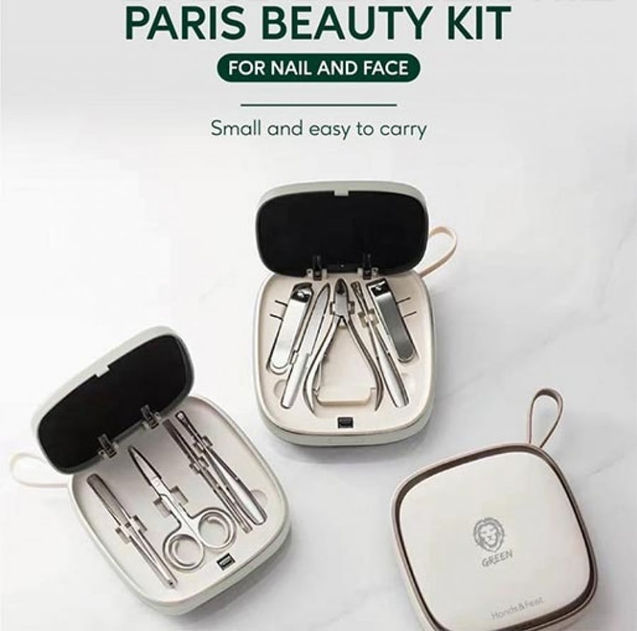 مجموعة العناية بـ (الوجه، اليد، القدم) Green Paris