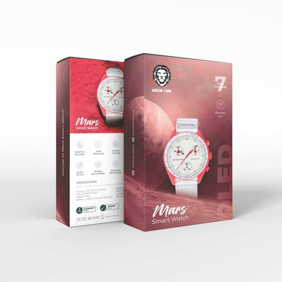 Neptune smart watch of Greeen Lion