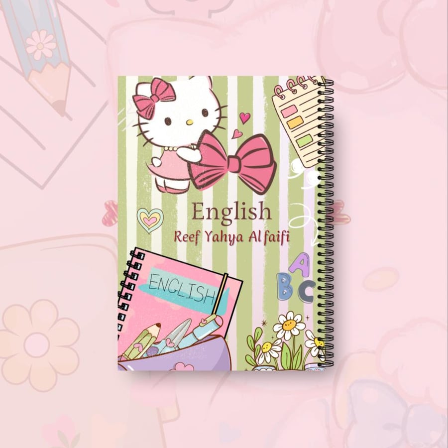 دفتر English - هالو كيتي