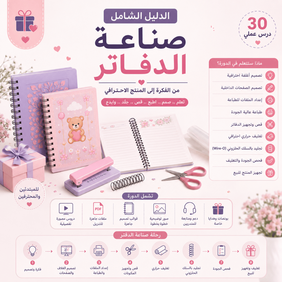 دليل صناعة الدفاتر