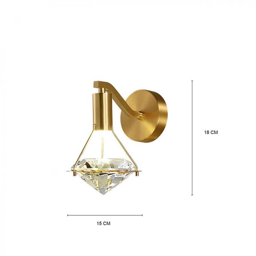 Golden Qalawun Jewel Wall Mural BC002