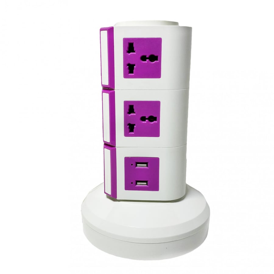 افضل توصيلة كهرباء طويلة ثلاث ادوار ومنفذين USB-متجر متنوع