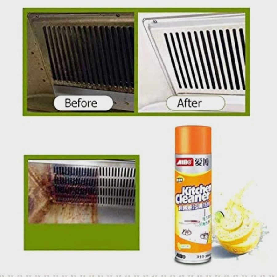 Kitchen cleaning spray