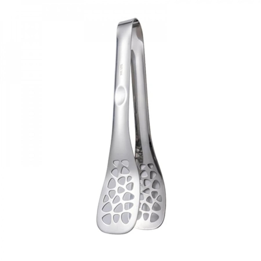 Stainless steel food tongs