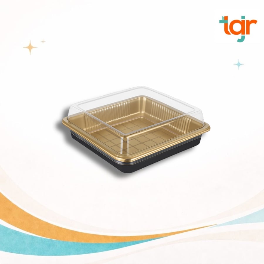 علب بلاستيك مربع F7