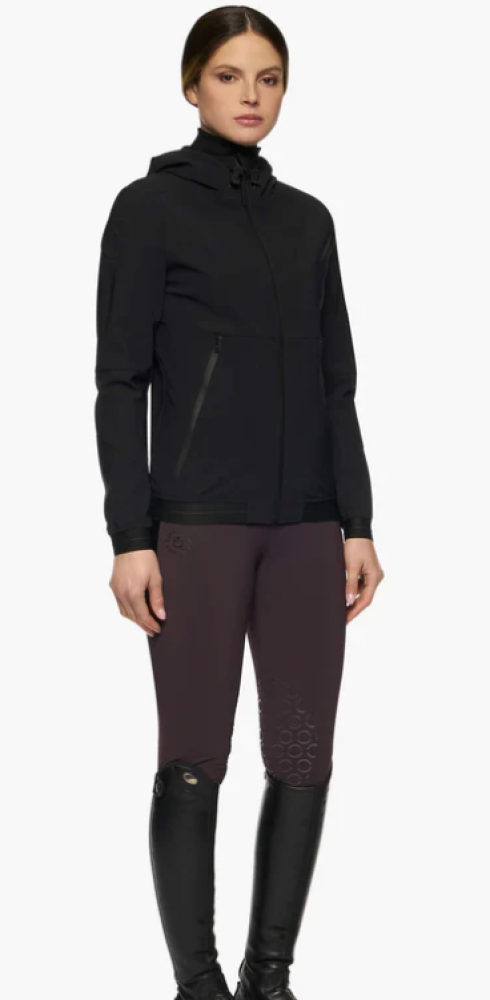 CT TRAIN HARD HOODED SOFTSHELL JACKET 9999 BLACK