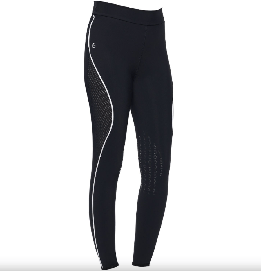 CT HIGH WAIST PERFORATED INSERT LEGGINGS 7901 NAVY BLUE