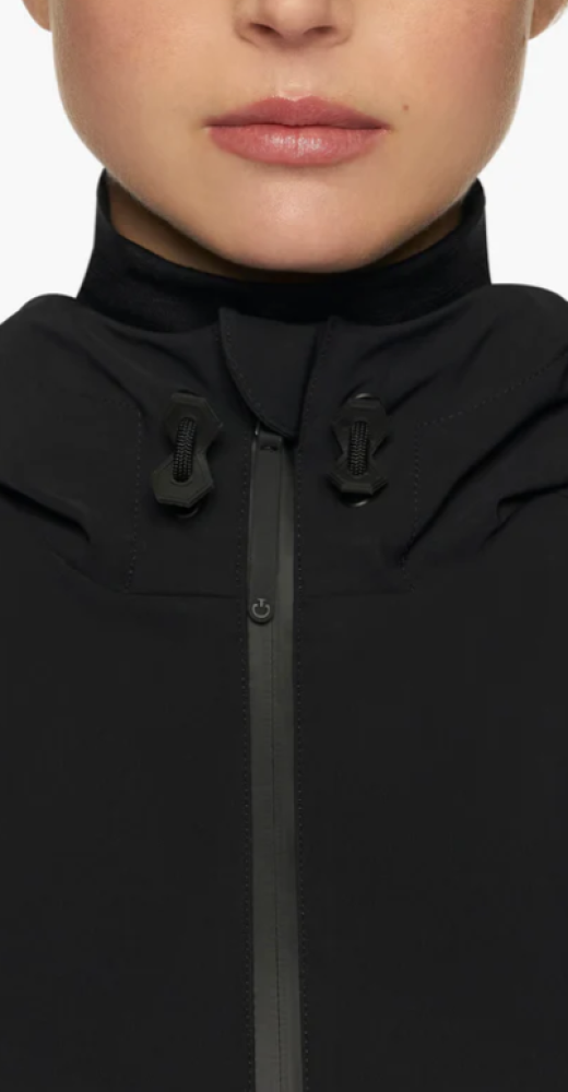 CT TRAIN HARD HOODED SOFTSHELL JACKET 9999 BLACK