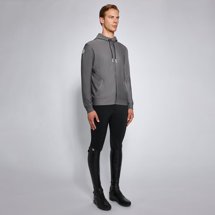 CT DIAGONAL WEAVE ZIP HOODIE 8980