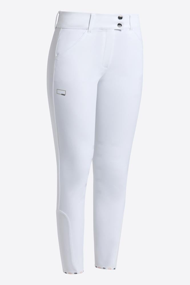 RG HIGH WAIST WOMAN BREECHES 0001 WHITE