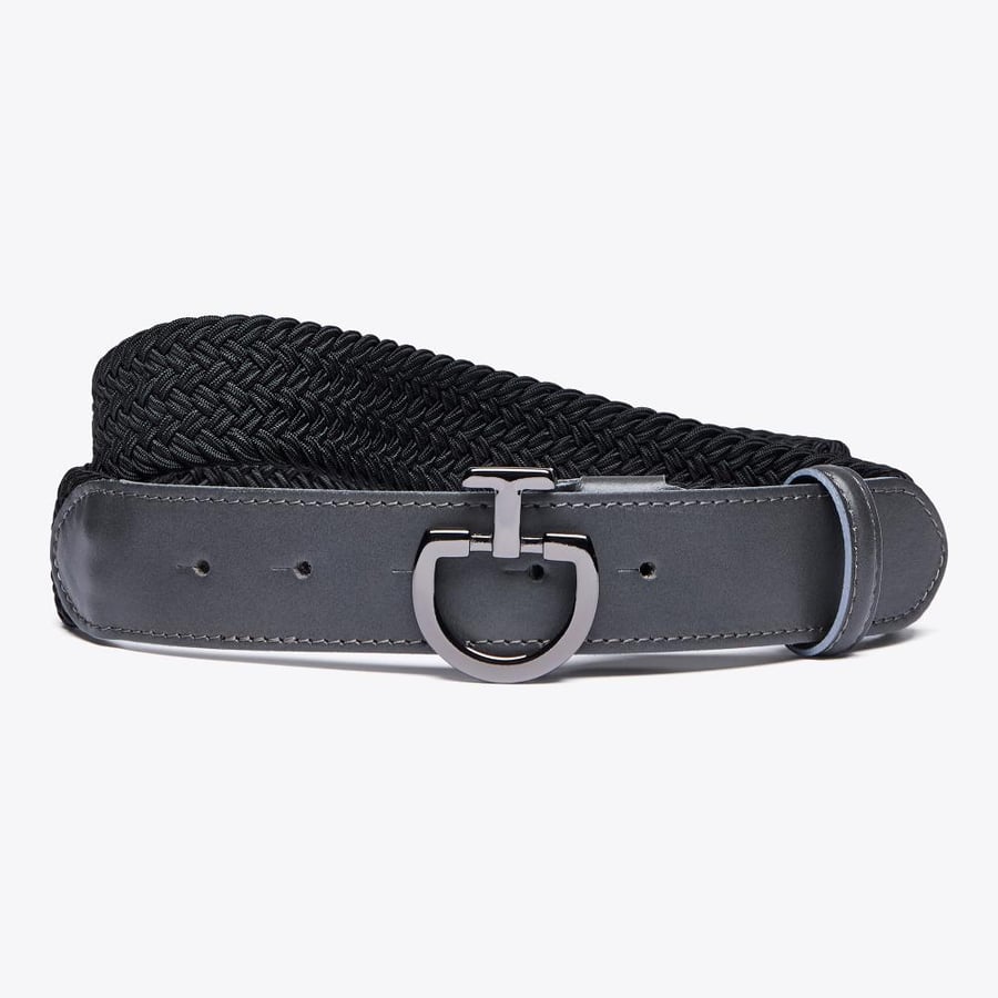 WOMENS ELASTIC BELT CT CLASP 9989 BLACK