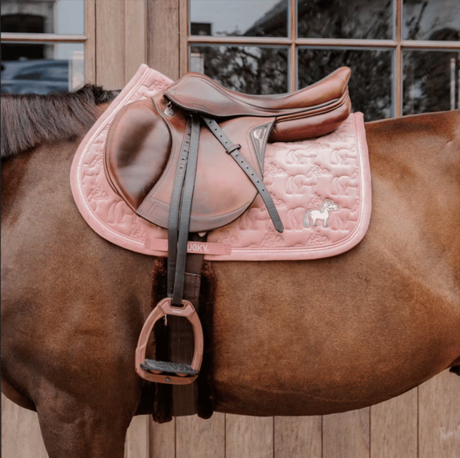 SADDLE PAD VELVET SAMMY SHOW JUMPING