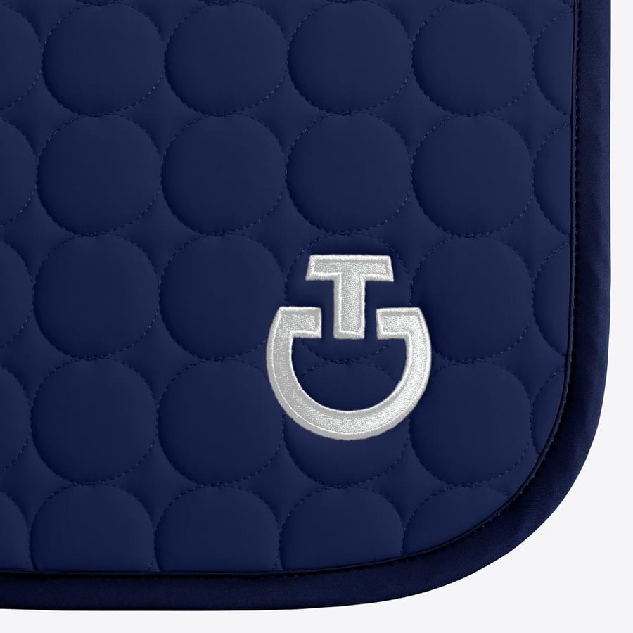 CIRCLE QUILTED JUMPING SADDLE PAD 7200