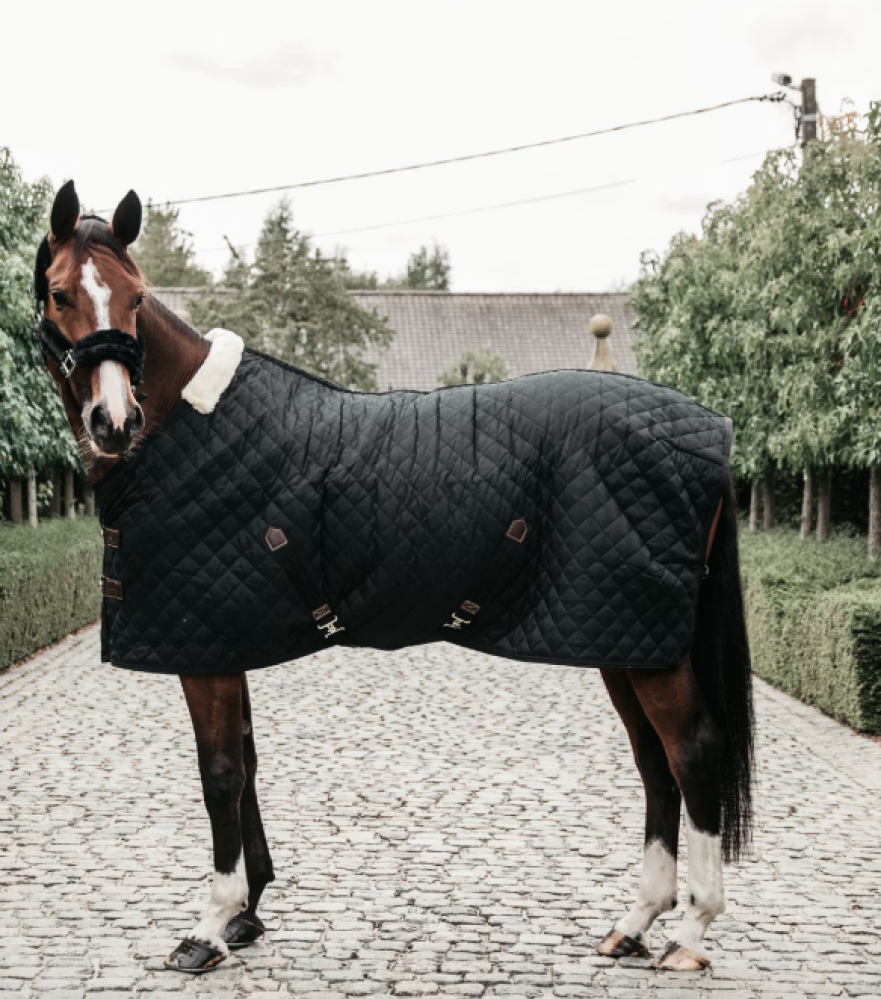 STABLE RUG  BLACK  400 GRAM