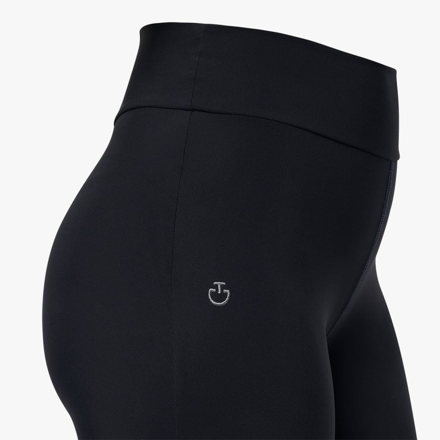 Perforated Jersey Insert Riding   LEGGINGS  7959 NAVY / PETROLEUM