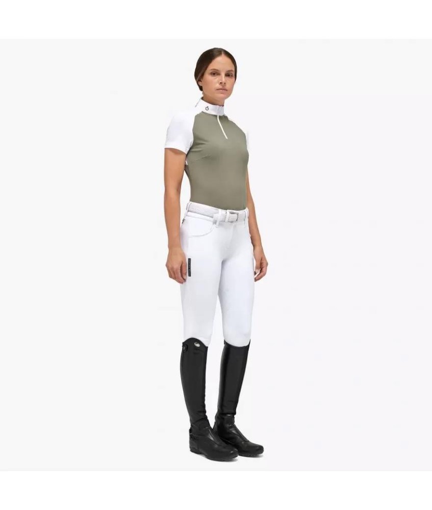 C.T POD308 JE158 5E00 Mitered Corner Jersey S/S Zip