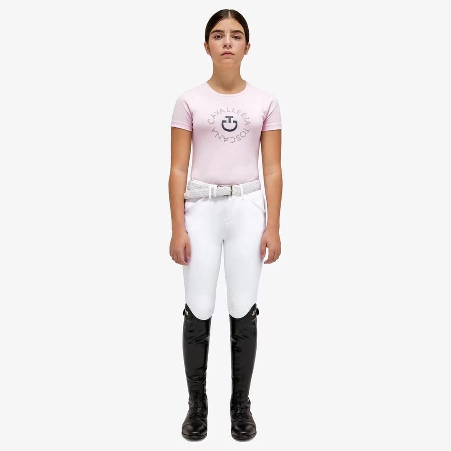 GIRL'S COTTON T-SHIRT PINK