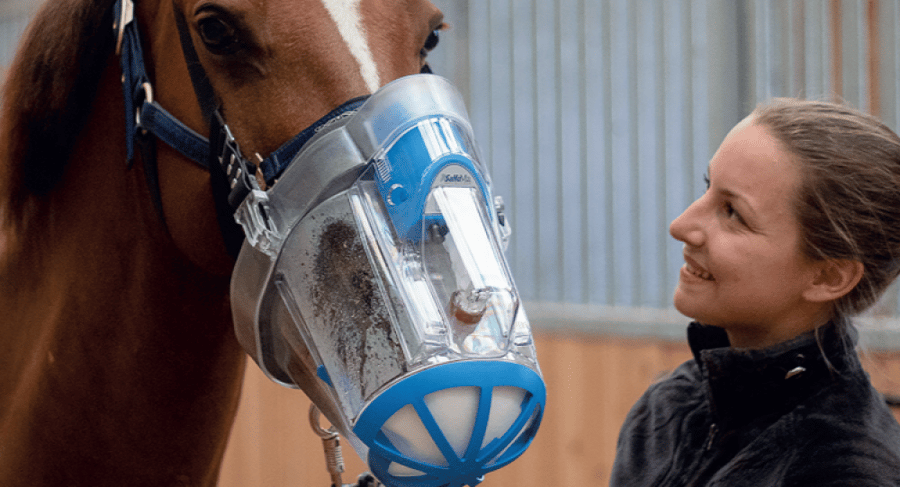 SAHOMA - II HM-2000-1 INHALATION SET FOR HORSES