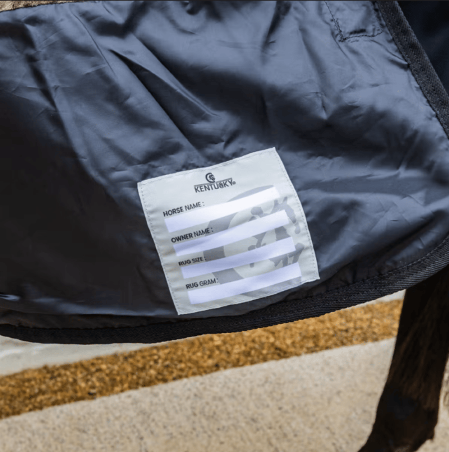 TURNOUT RUG ALL WEATHER WATERPROOF PRO BLACK  160G