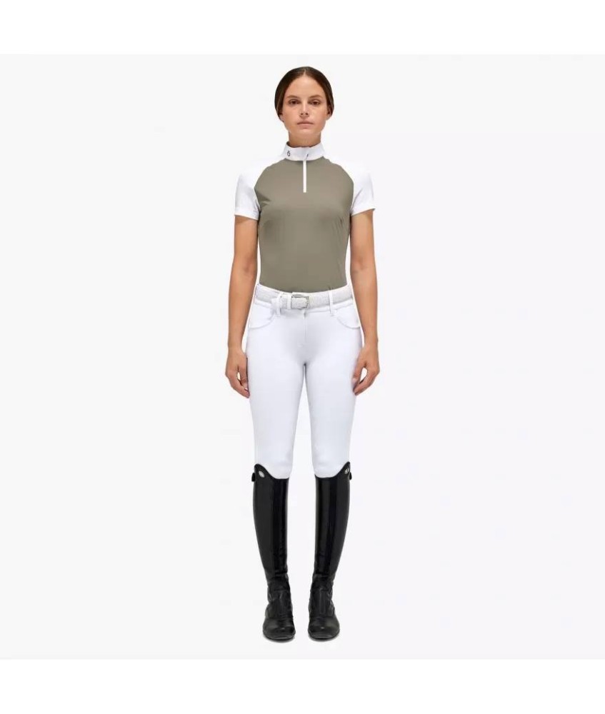 C.T POD308 JE158 5E00 Mitered Corner Jersey S/S Zip