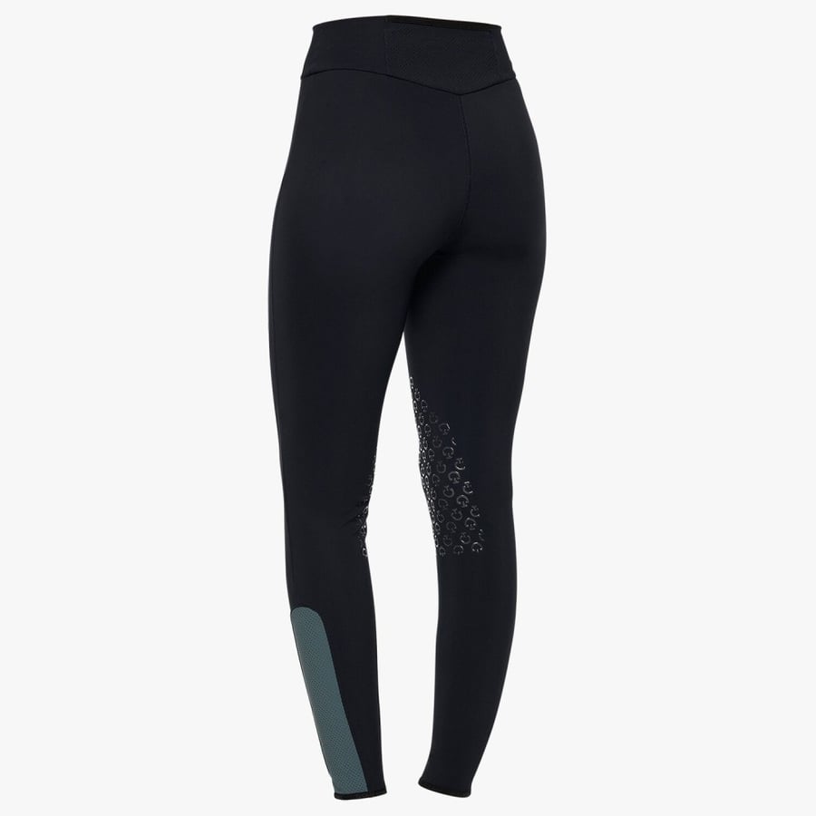 Perforated Jersey Insert Riding   LEGGINGS  7959 NAVY / PETROLEUM