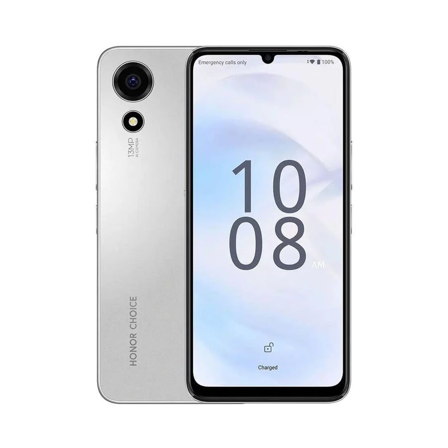 هونر - تشويس T10 ذاكرة 4GB رام و64GB تخزين 4G - فضي