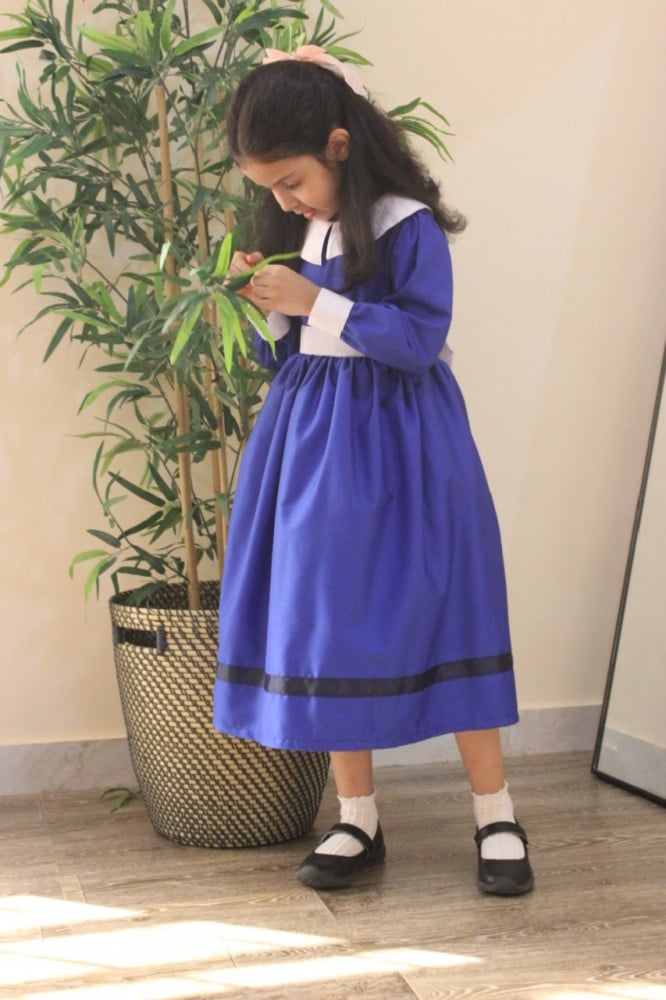 فستان سارا (مع اكسسوار شعر)