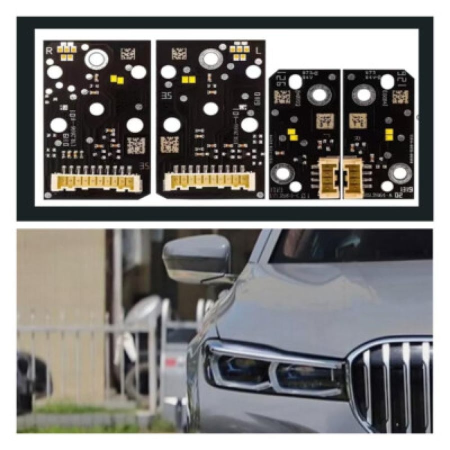 طقم ليد نهاري + الكنترول BMW G11 G12 LCI