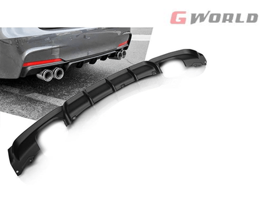 دفيوزر  صدام خلفي BMW F30 M PERFORMANCE 4 HOOL  BLACK