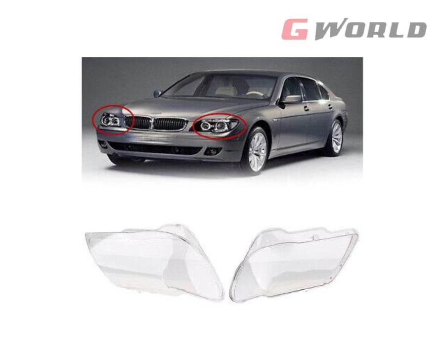 طقم زجاج شمعات امامية BMW E65 E66
