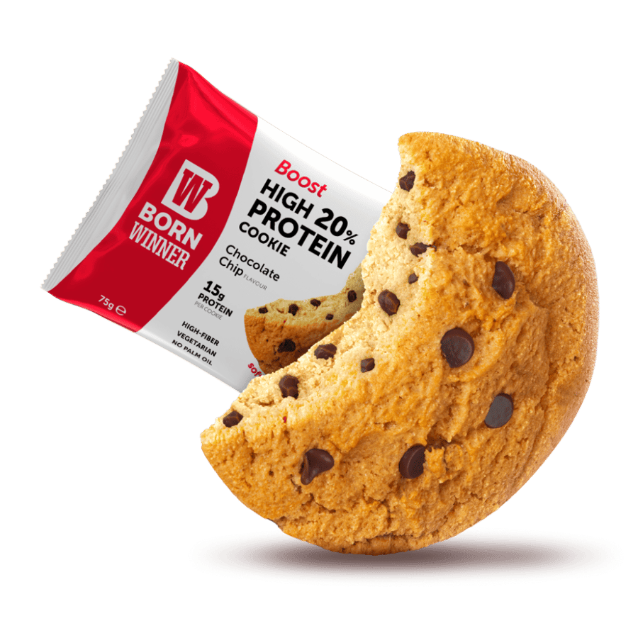 Born Winner Boost Protein Cookies – Chocolate Chip 75g