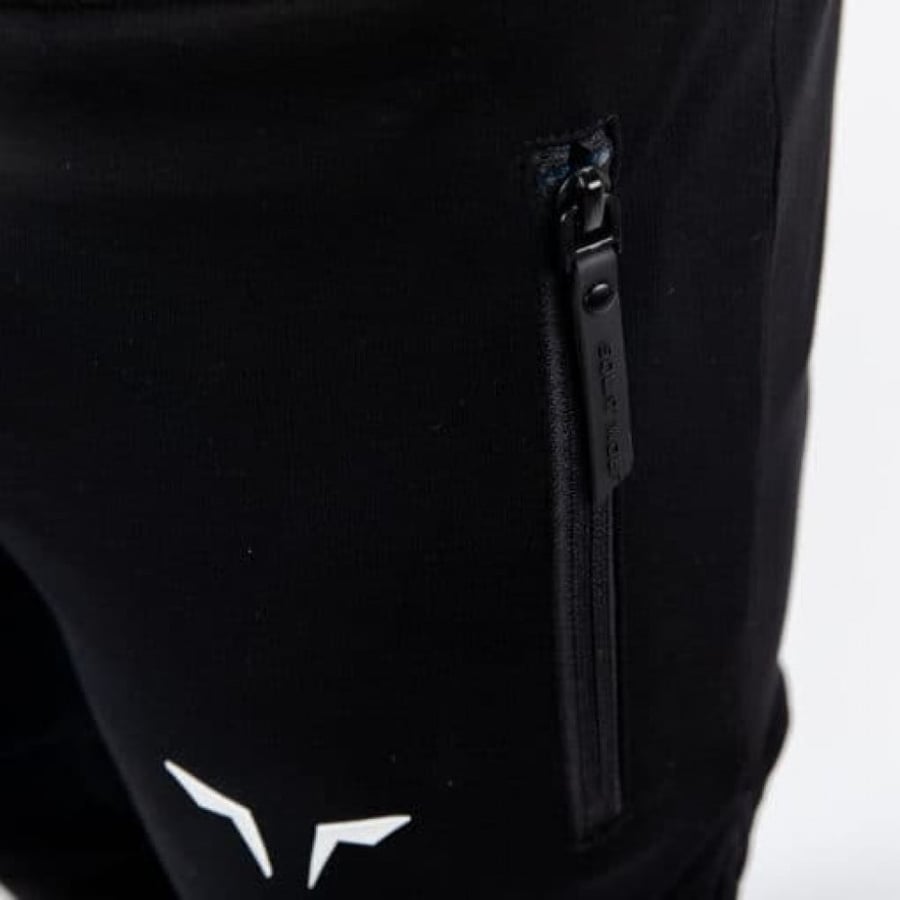 Squat Wolf Statement Men's Ribbed Jogger Pants