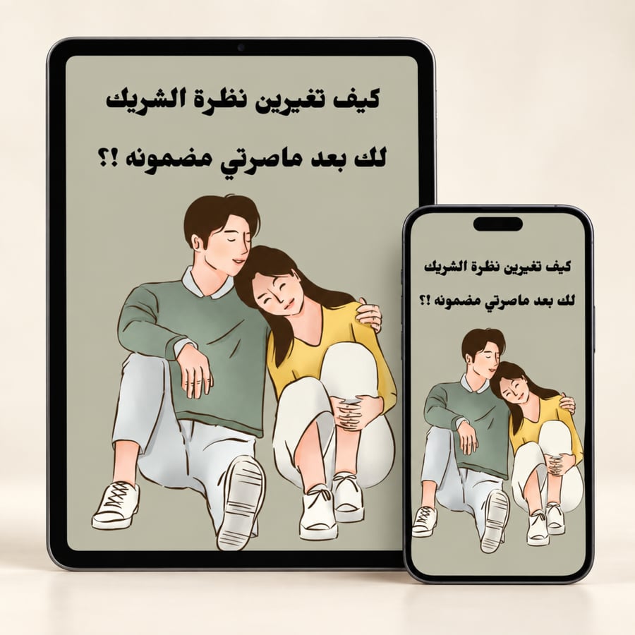 كيف تغيرين نظرة الشريك لك بعد ماصرت مضمونة