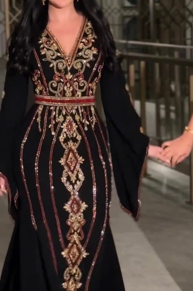 قفطان مغربي فخم