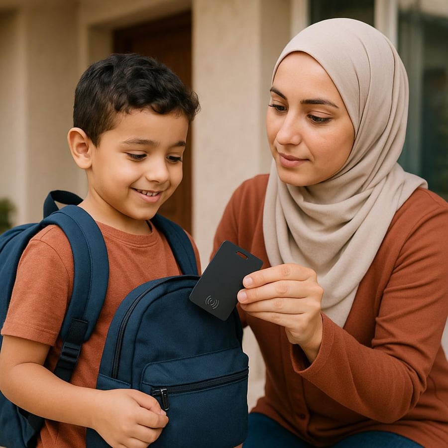 بطاقة تتبع ذكية