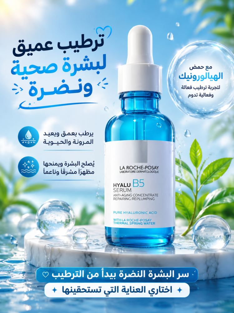 سيروم حمض الهيالورونيك 30 مل