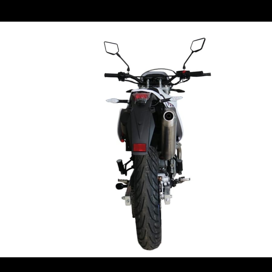 دراجة QUINQUI THORIN DR-Z 250 motorcycle لون ابيض