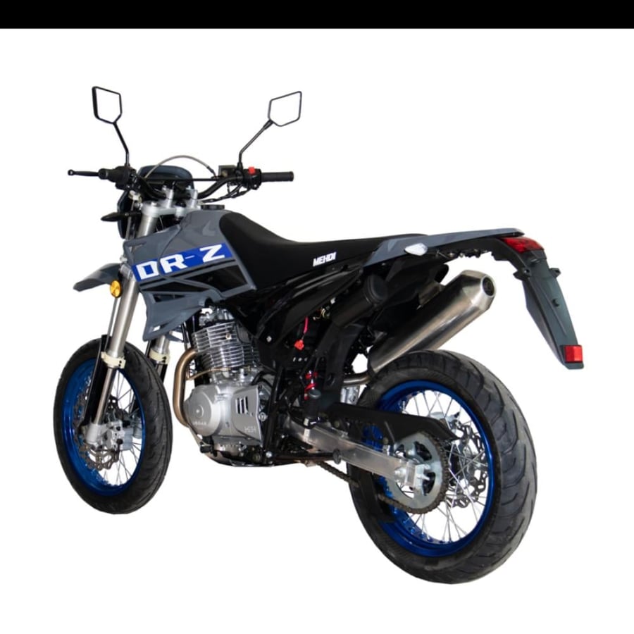 دراجة QUINQUI THORIN DR-Z 250 motorcycle لون رمادي