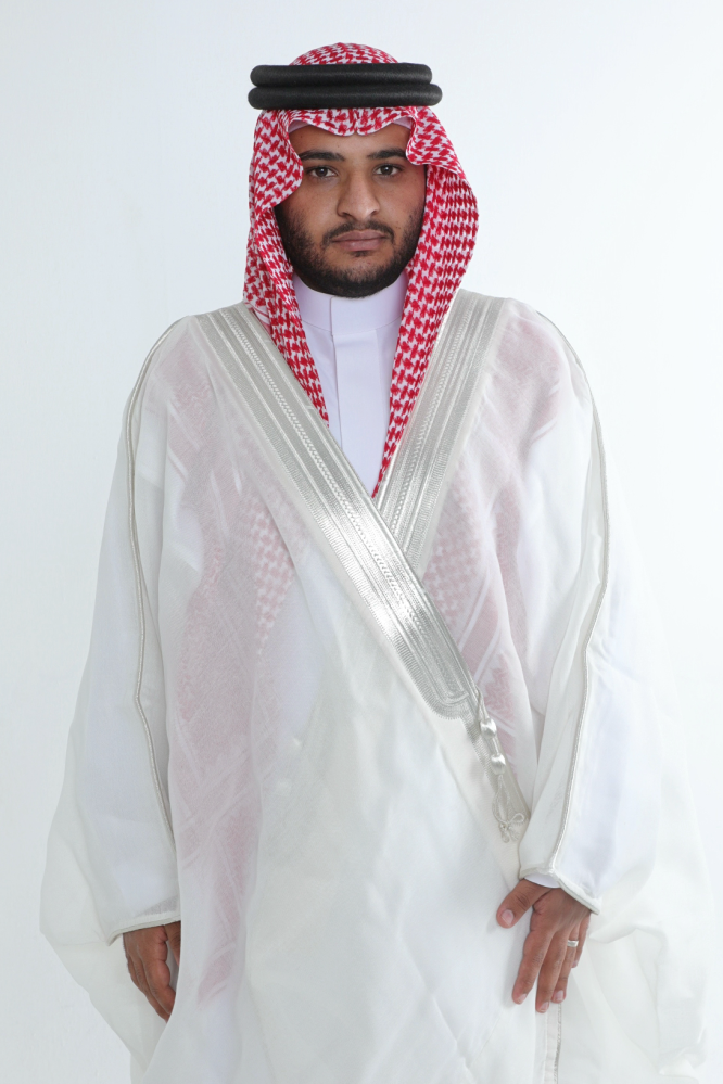 بشت الهندام سكري فضي ملكي