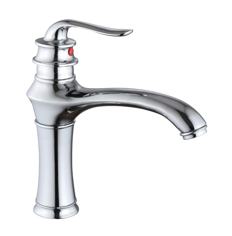 Chrome short sink mixer resistant to rust