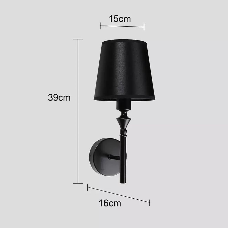 اباليك مودرن اسود E14*1L