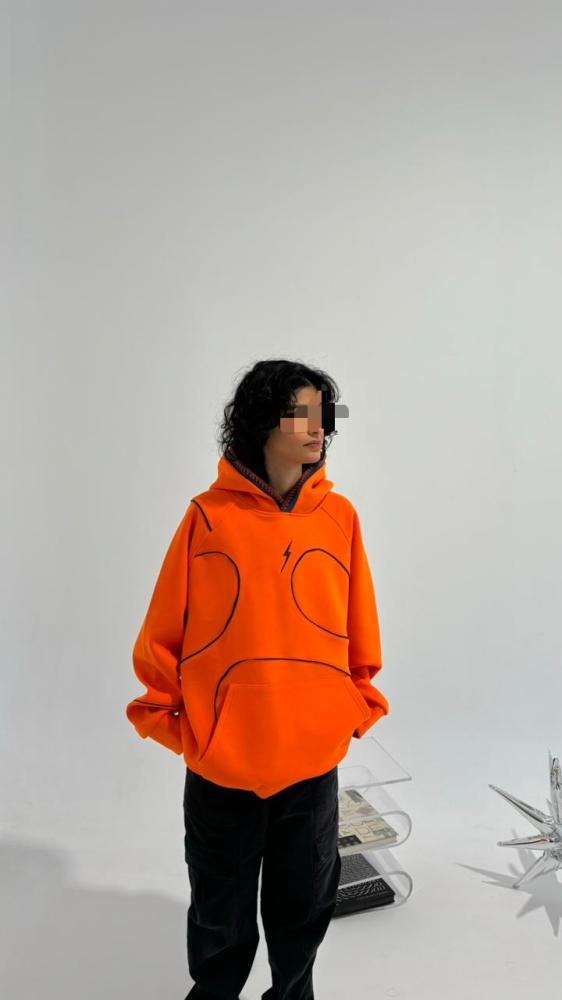 Orange hoodie