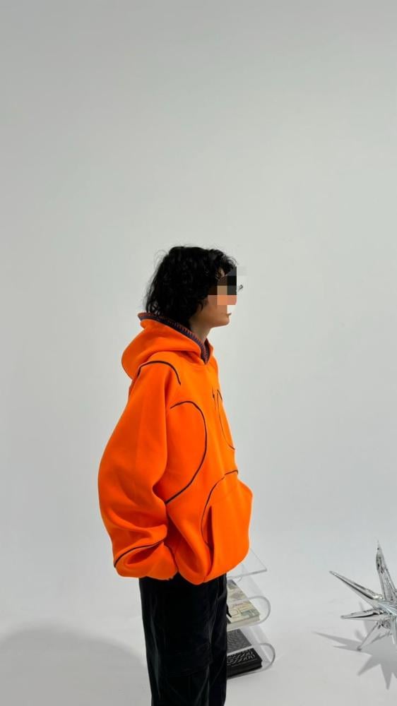 Orange hoodie