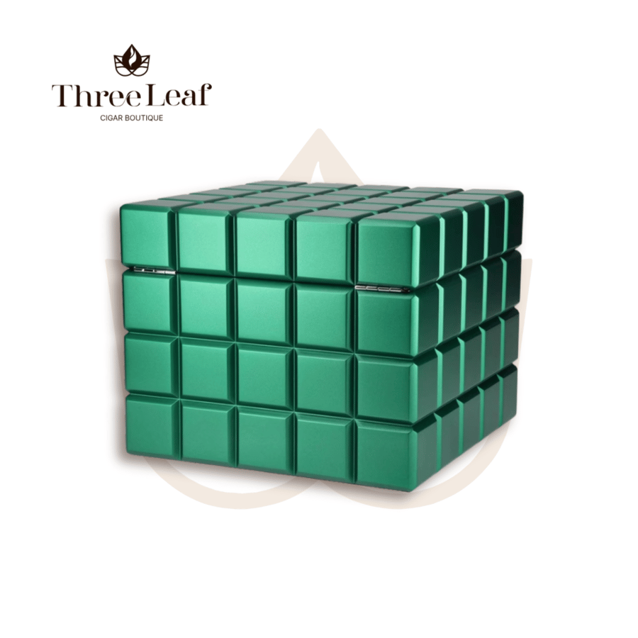 Colibri Heritage Cube Humidor Green