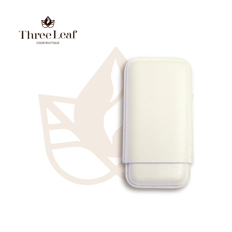 VSB London Three Finger Cream Leather Case