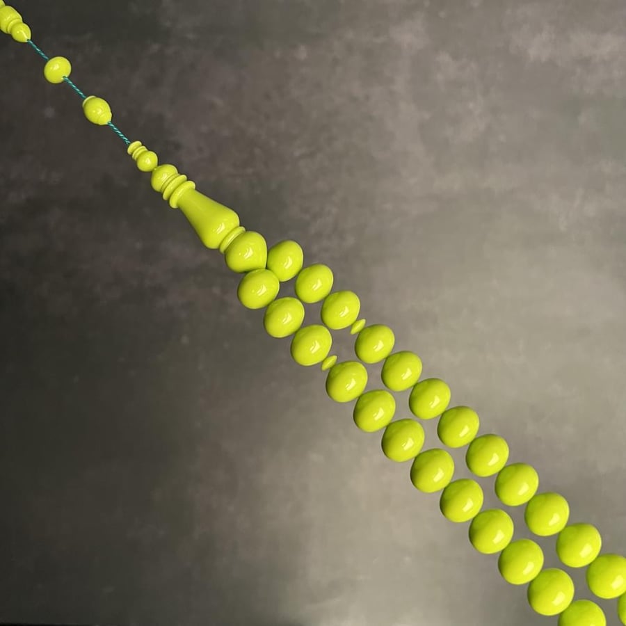 New bowling bead rosary