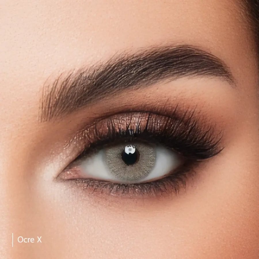 عدسات لاصقة ملونة اكس لنس أوكري أكس - X Lens Ocre x