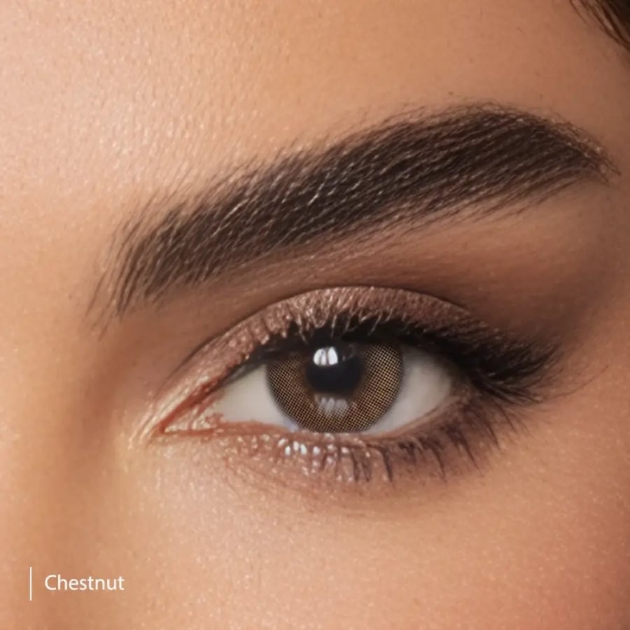 عدسات لاصقة ملونة اكس لنس تشيس نت  - X Lens Chestnut